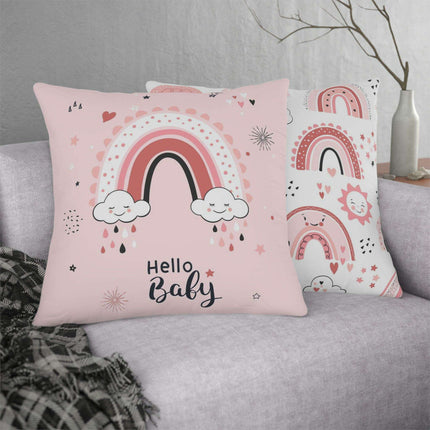 Elegant Nordic Waterproof Floral Cushions: Perfect for Indoor and Outdoor Living