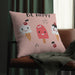 Waterproof Outdoor Floral Polyester Pillows with Concealed Zipper