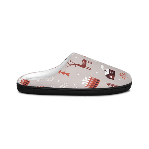 Luxurious Customizable Christmas Flannel Slippers for Men