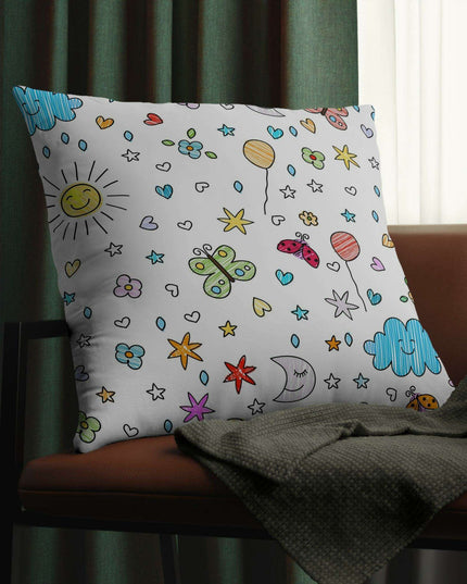 Chic Waterproof Floral Throw Pillows for Stylish Outdoor Living