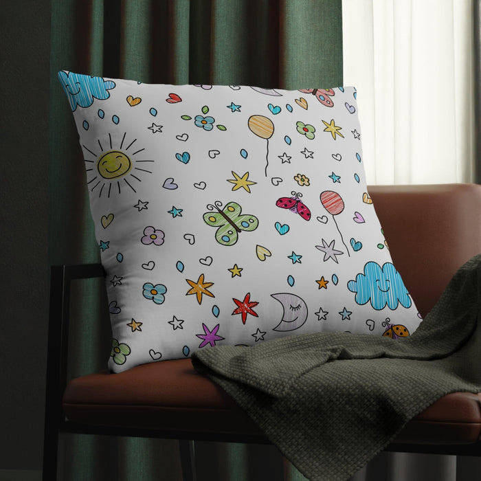 Chic Waterproof Floral Throw Pillows for Stylish Outdoor Living