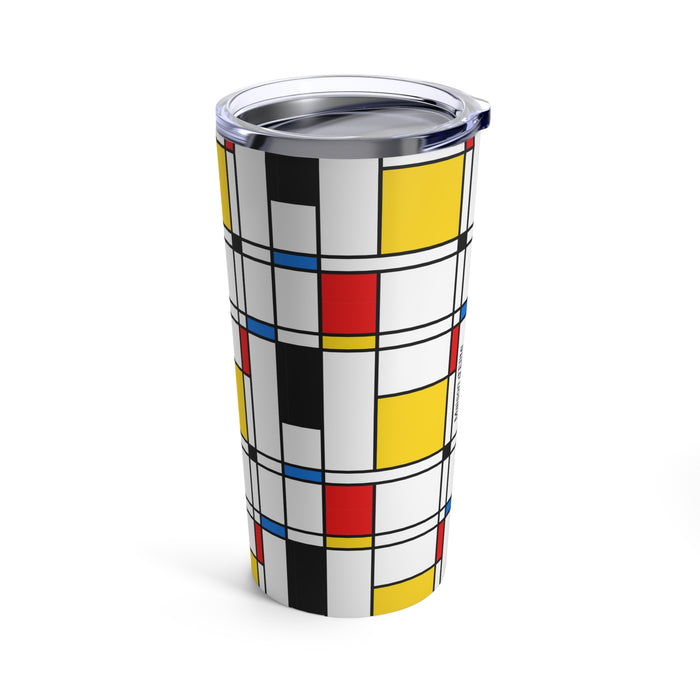 20oz Abstract Geometric Stainless Steel Tumbler