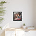Elegant Valentine Matte Canvas Print - Sustainable Pinewood Frame Options
