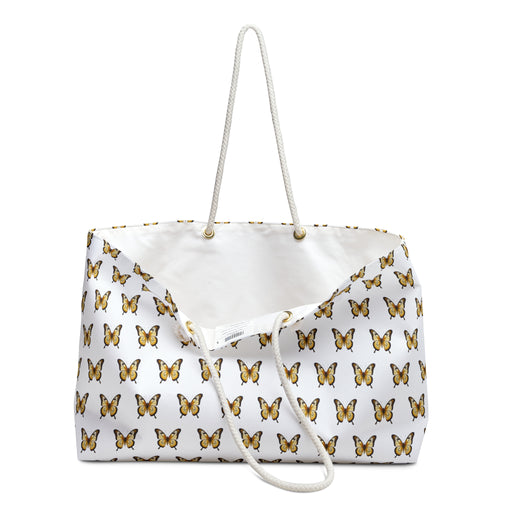 Luxury Butterfly Odyssey Travel Tote - Experience Elegance on the Go