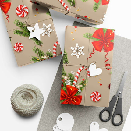 Elegant Custom 3D Holiday Gift Wrap Collection - Artisan-Made in the USA