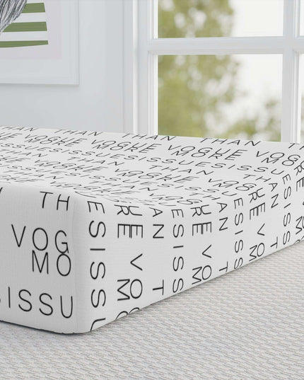 Personalized Luxury Baby Changing Pad Cover: Tailored Elegance for Modern Parents