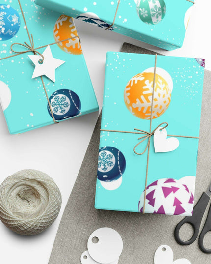 Elegant Customizable 3D Eco-Friendly Holiday Gift Wrap Set Made in the USA