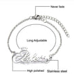 Chain bracelet silver