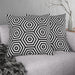 Water-Resistant Geometric Blossom Outdoor Cushions with Effortless-Clean Innovation