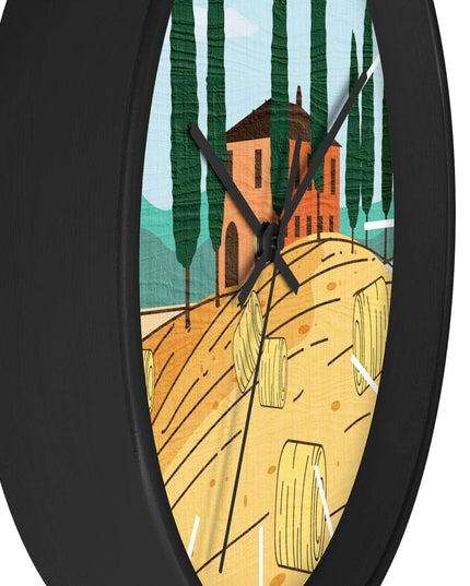 Luxurious Artisan Wooden Wall Clock - A Perfect Fusion of Elegance and Functionality