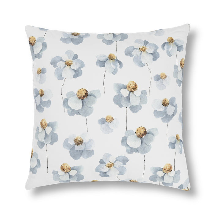 Water-Resistant Outdoor Floral Cushions with Bright Colors and Hidden Zipper