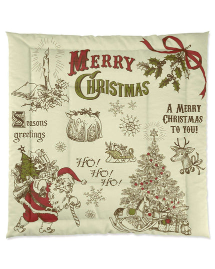 Festive Luxe Polyester Throw Blanket - Cozy Holiday Essentials