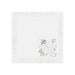 Elegant White Coined Napkins for Exquisite Gatherings