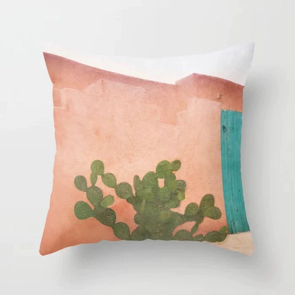 Abstract geometric portrait pillowcase home sofa cushion pillow cushio