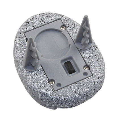 Solar Cobblestone Garden Path Light — LED Outdoor Lamp