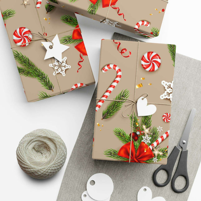 Elegant Custom 3D Holiday Gift Wrap Collection - Artisan-Made in the USA