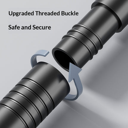 Adjustable Stainless Steel Curtain Rod Dormitory Use No Drilling Requi