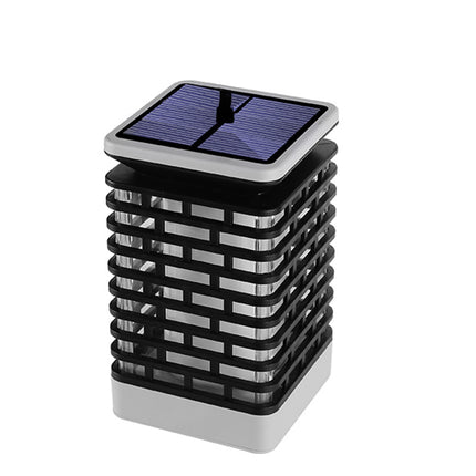 Outdoor LED Solar Sensor Light Landscape Lantern Flame Torch Candle