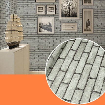 Peekaboo Studio Brick Pattern Waterproof Wallpaper - Durable & Easy to