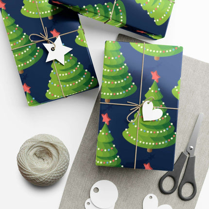 Elegant Eco-Friendly Gift Wrap Set: Premium Duo for Stylish Presentations