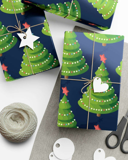Elegant Eco-Friendly Gift Wrap Set: Premium Duo for Stylish Presentations