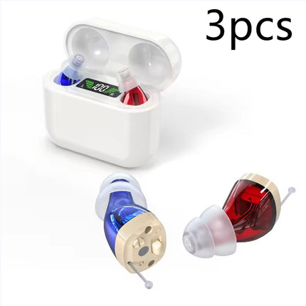 In-Ear Digital Hearing Aid — 12hr, Type-C, 4 Colours, 1–3 Units | Très Elite