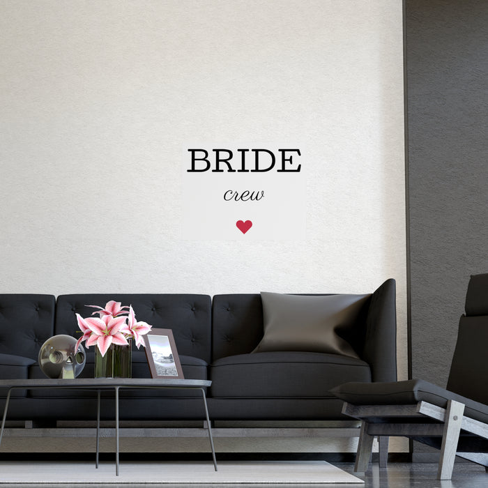Chic Elegance: Valentine Wedding Matte Posters - Sophisticated Wall Decor
