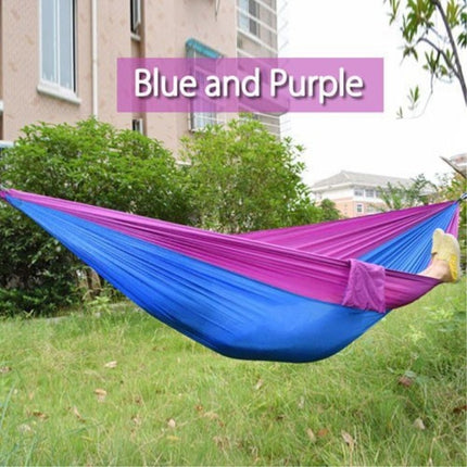 Portable Nylon Parachute Hammock for Backpacking — One Person, 150 kg