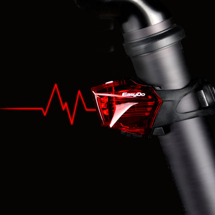 Breathing Bicycle Tail Light USB Rechargeable 3 Modes IPX4 Waterproof