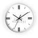 Luxurious Christmas Holiday Wall Clock - Exquisite Timepiece for Elegant Spaces