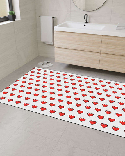 Geometric Elegance: Premium Polyester Area Rug