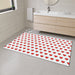 Opulent Elegance: Luxurious Geometric Floor Mat