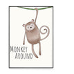 Monkey / 30x40cm