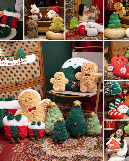 Plush Pillow Christmas Tree Decorative Gift Doll