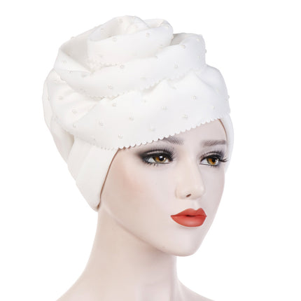 Peekaboo Studio Large Ceramic Flower Hat with Cotton Toe Cap