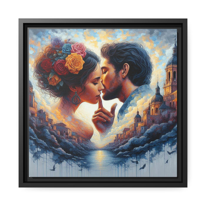 Elegant Whisper - Premium Valentine Matte Canvas Art Piece
