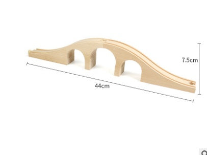 Wooden track accessories small train track toy