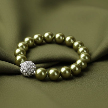 Curtain Tie Rope Strap ABS Pearl Magnet Curtain Buckle