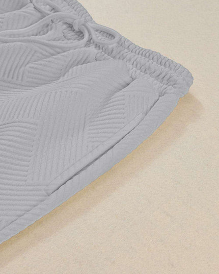 Stylish Gray Textured Lounge Set for Ultimate Relaxation