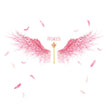 Pink wings