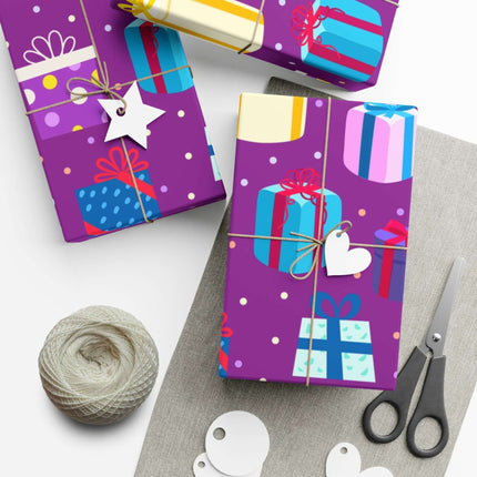 Exquisite Handcrafted 3D Holiday Gift Wrapping Paper Collection - Premium Matte & Satin Finishes Made in the USA