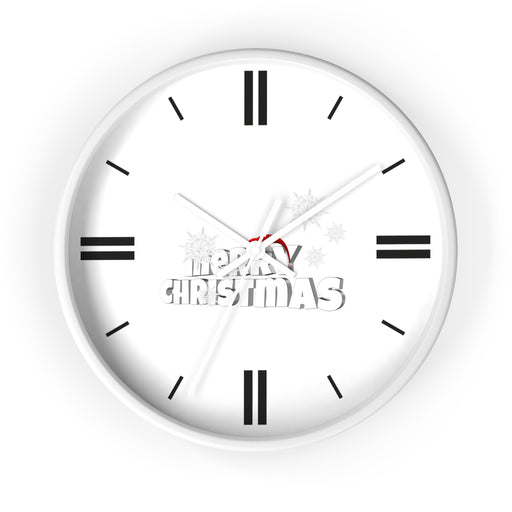 Christmas Holiday Wall Clock - Elegant Timepiece for Luxurious Spaces