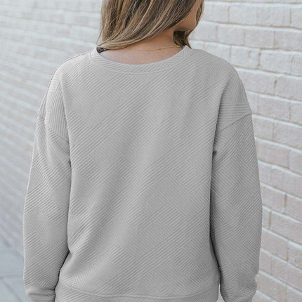 Stylish Gray Textured Lounge Set for Ultimate Relaxation