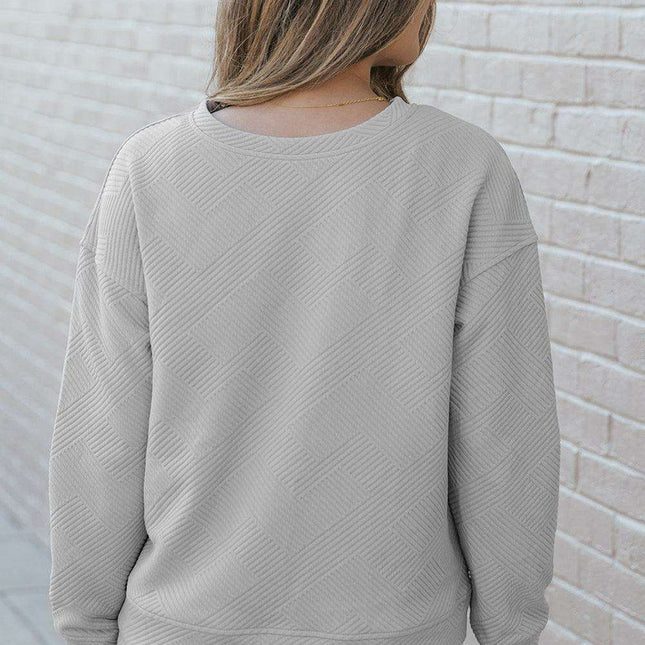 Stylish Gray Textured Lounge Set for Ultimate Relaxation