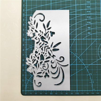 DIY Lace Peacock Knife Mould Carbon Steel Ornament For Home Decor