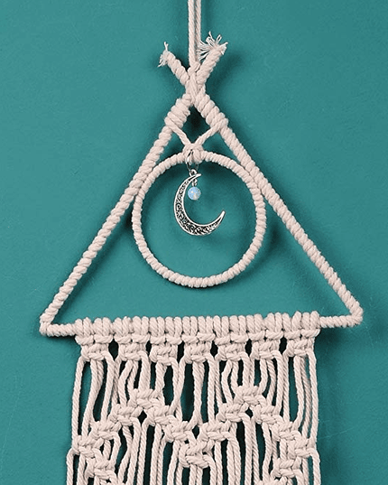 Celestial Dreams Handwoven Macrame Wall Hanging