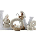 White LOVE With Glitter U