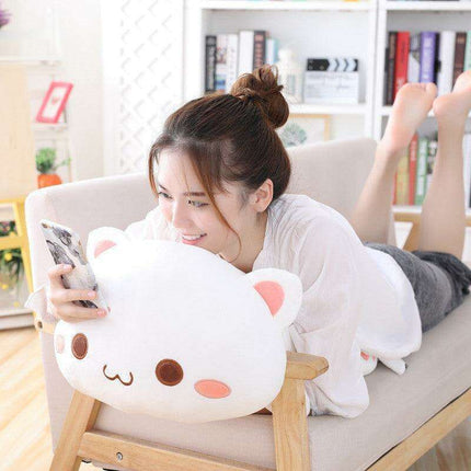 Purrfect Plush Cat Cuddle Cushion - Adorable Softness for Feline Fans