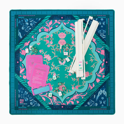 OMM Esme Mahjong Mat - Portable Tube Design, Easy Storage