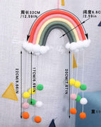 Rainbow Pom Pom Fringe1